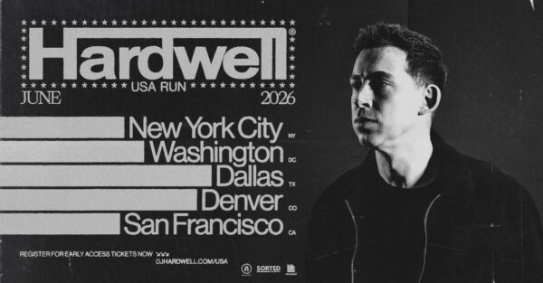 HARDWELL CONFIRMS FIVE-CITY NORTH AMERICAN RUN FOR 2026